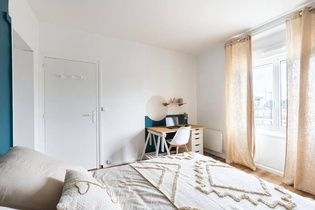 La Clef - Appartement Proche Centre Et Gare Saint-Brieuc Exteriér fotografie